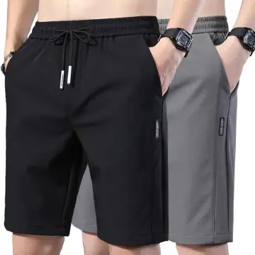 Dbdkejj Summer Men's Outdoor Camo1 Cargo Shorts Casual Half Pants Mid Waist  Drawstring Loose Shorts Khaki | Amazon.com