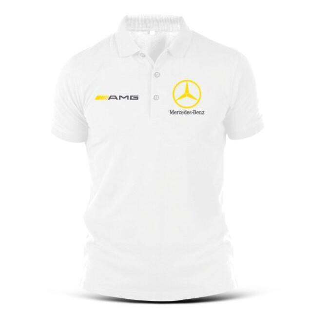 amg-เสื้อโปโล-แขนสั้น-คอปก-ลายโลโก้-สีทอง-แฟชั่นฤดูร้อน-สําหรับผู้ชาย