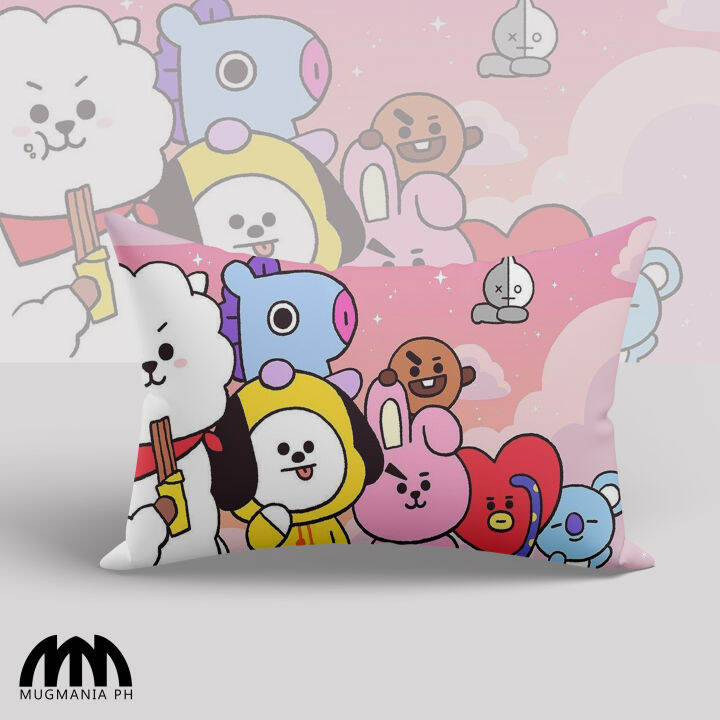 BT21 Pillows Mugmania BT21 Pillows V1 (Available in 3 Sizes