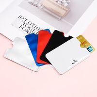 5/10Pcs Card Holder RFID Blocker Protect Case Cover Anti-theft Blocking Sleeve Credit New Fashion Safety Bank Cards Protection Card Holders