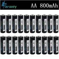 อุปกรณ์ชาร์จและชาร์จไฟได้เป็นมิตรกับสิ่งแวดล้อม1-20ชิ้น1.2V 800Mah AA สำหรับของเล่นบังคับวิทยุรถยนต์รีโมทคอนโทรลเรือเฮลิคอปเตอร์รถบรรทุก Led