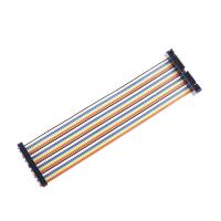 1 Piece 40 Pin GPIO Cable Male To Female For Raspberry Pi 4B/3B Orange Pi Jetson Nano RAINBOW Extender Header Socket Adapter