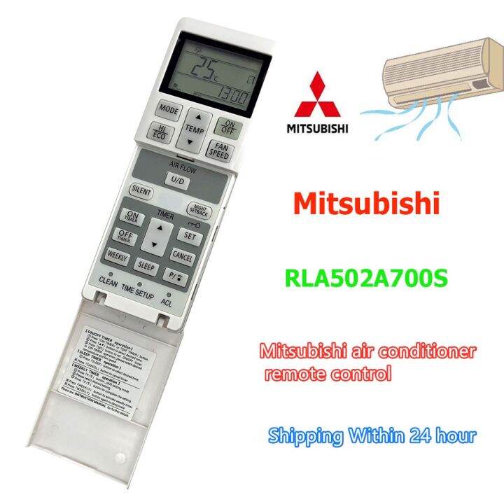 New Air Conditioner Remote Control for Mitsubishi RLA502A700