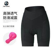 High-end original Spring and summer road cycling shorts female spinning bike equipped with breathable sponge silicone fart pad shock-absorbing outer wear