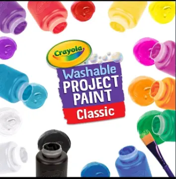 Crayola Washable Finger Paint Station, Less Mess Philippines