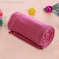 Cooling Towel Portable Cold Washcloth Microfiber Sweat Absorption Quick Drying Breathable for Gym Workout Running Yoga