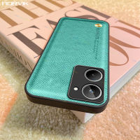 NORVIK เคสโทรศัพท์หนังแท้สีฟ้าอ่อนสำหรับ Realme C55 C53 10 4G 11 10 Pro Plus Narzo 50 5G ซิลิโคนนิ่มฝาครอบเคสกันกระแทก N14-1