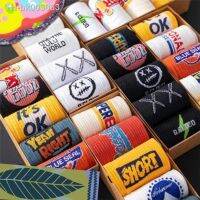 ☫ Unisex sports socks the favorite of skateboarders Harajuku hip-hop basketball socks with pure cotton letters