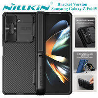 Nillkin เคสสำหรับ Samsung Galaxy พับได้5 5กรัม,เคสป้องกันกล้องเลื่อนกันกระแทกพร้อมเคส Amsungzfold5วงเล็บที่มองไม่เห็น