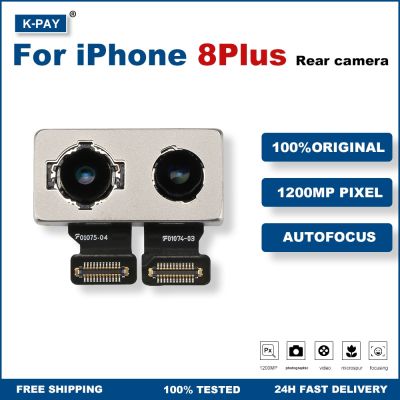 กล้องด้านหลังสําหรับ iPhone 8Plus กล้องด้านหลังเลนส์หลัก Flex Cable Camera