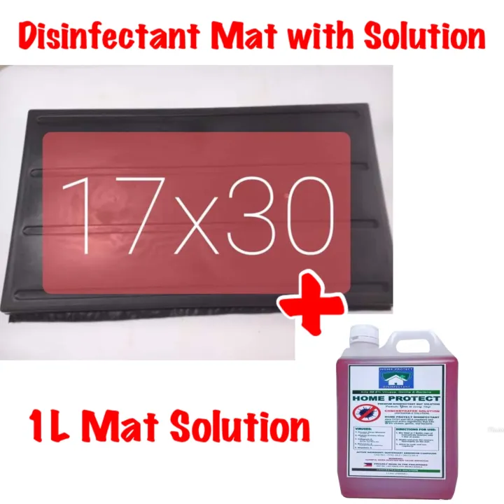 Home protect Disinfectant Mat Solution 17x30 inch with sanitizing