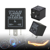 3Pins Car And Motorcycle Led Flashing Relay 12V Turn Signal Flashing Relay Cf13 Cf14 Jl02 Flasher Led Turn Signal Relay