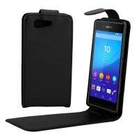 เคสหนังปุ่มแม่เหล็กพลิกแนวตั้งสำหรับ Sony Z4ขนาดเล็ก/Z4กะทัดรัด (มีสต็อกพร้อม)