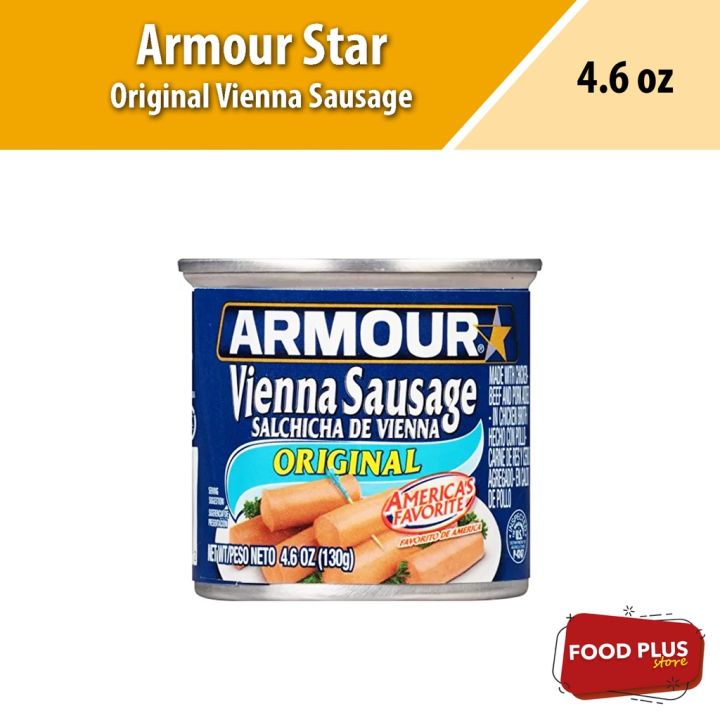 ♒armour Star Vienna Sausage Original 4 6oz Lazada Ph