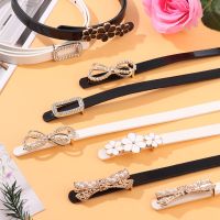 New Fashion PU Leather Waist Belt Korean Style Girls Sweet Morden Lady Belt High Waist Strap For Dress Trousers Casual Accessory Belts