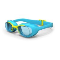 XBASE 100 KIDS SWIMMING GOGGLES CLEAR LENSES แว่นตา ว่ายน้ำ รุ่น 100 XBASE ขนาด S Blue