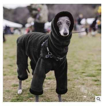 [COD]Q028 สัตว์เลี้ยงอบอุ่นผ้าพลัฌสีทึบคอสูงผ้าสักหลาดสองด้านหนาเย็บผ้าฝ้ายเสื้อสุนัข