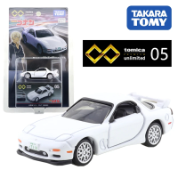 Takara Tomie Mica Fast &amp; Furious Tomica นักสืบไม่จำกัด05โคนัน RX-7เด็กสำหรับโชว์รถโมเดลเหล็กโลหะผสมมายากลตลก