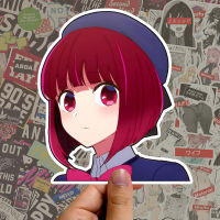 Kana Oshi no ko อนิเมะ Die-cut สติ๊กเกอร์ Arima Kana คานะ เกิดใหม่เป็นลูกโอชิ อาริมะ คานะ อนิเมะ  Anime Sticker Waifu sticker น่ารัก