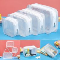 【CW】 Transparent PVC Bags Travel Organizer Clear Makeup Bag Beautician Cosmetic Bag Beauty Case Toiletry Bag Make Up Pouch Wash Bags