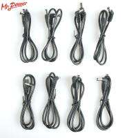 แป้นเหยียบ Hitam DC Kabel Ukuran ขนาด2.1มม. 8 Buah สำหรับ Dijual แผ่นแปะ Guefek Kuasaan Memimpin/ Kabel 56