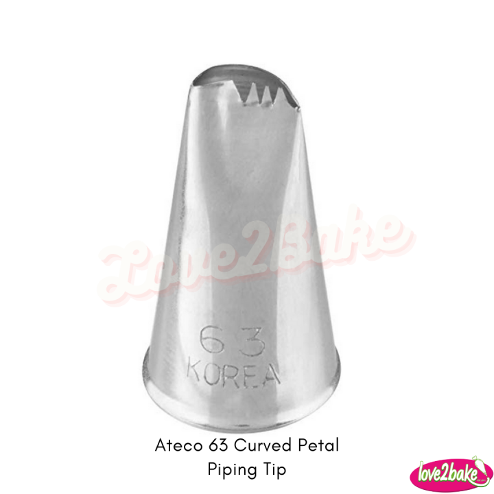 Ateco Curved Petal Piping Tip 63 (Small) Lazada PH