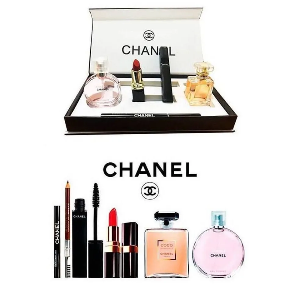 Chanel Makeup Kit  Chanel makeup Chanel cosmetics Chanel brushes