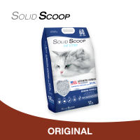 Solid Scoop Cat Litter 12 Kg. Natural Clumping Cat Litter Ultra Odor Seal Formula For All Cats Size 12 Kg. (15 L.)