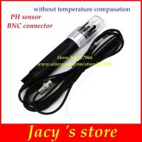 BNC อิเล็กโทรดเซนเซอร์ PH เอาต์พุต4-20mA RS485 0-10V 0-5V โมดูลแรงดันไฟฟ้าเซนเซอร์ตรวจจับตัวส่งอุณหภูมิ PH