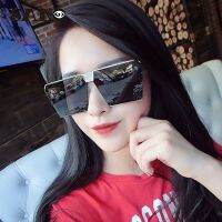 Vintage Big Frame Square Oversized Sun Glasses Eyewear UV400 For WomenMen