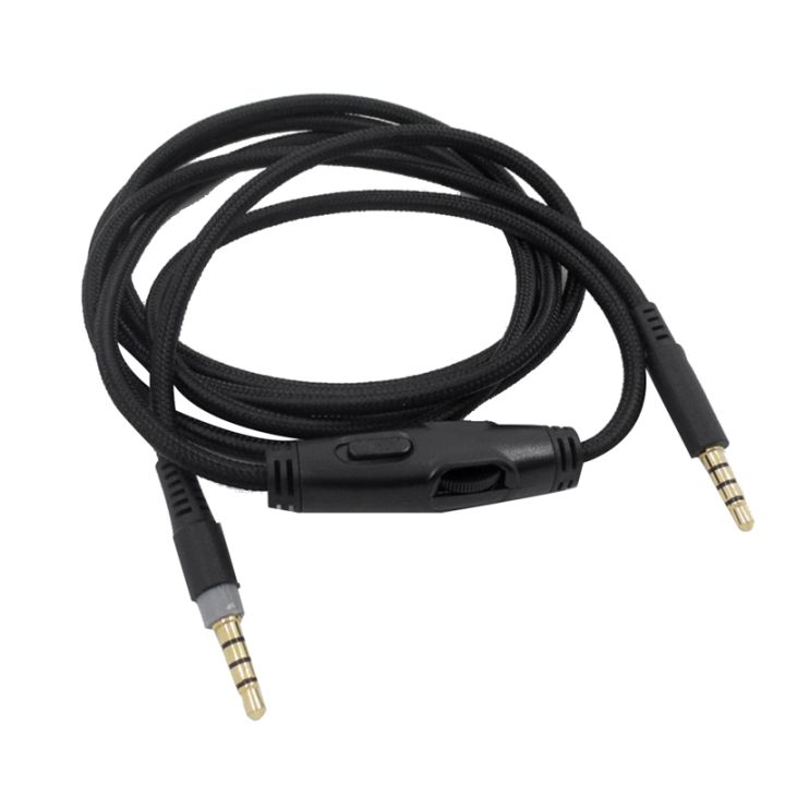 for-cloud-alpha-cloud-core-flight-headphone-cable-with-volume-control-sound-control-headphone-cable