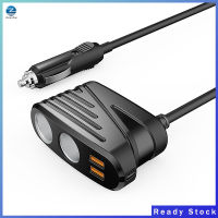 USB ที่ชาร์จแบตในรถคู่ QC3.0เดียวชนิด C PD18W เร็วชาร์จ2ซ็อกเก็ตจุดบุหรี่ Splitter สำหรับ12/24V ยานพาหนะ