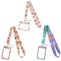 JF1267 Cute Cat Lanyards Keychain DIY Cell Phone Straps USB ID Card Badge Holder Keyring Belt Strap Hanging Rope Lariat Keycord Phone Charms