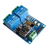 5V ESP-01 ESP8266 2-Channel WiFi โมดูลวงจรผ่าน2-Channel โมดูลวงจรผ่านอินเตอร์เน็ตของสิ่งต่างๆสมาร์ทโฮมตัวควบคุมแอพพลิเคชั่นโทรศัพท์มือถือ