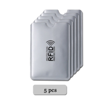 Aluminum RFID Wallet RFID Shielded Card Wallet Anti-theft Credit Card Case RFID Blocking Card Holder Secure Metal Card Holder