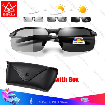 Polarized Photochromic Outdoor Sports Sunglasses Men Anti Glare