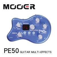 Mooer PE50 Pogo Black Portable Guitar Multi Effects Processor - 5 Effects Modules