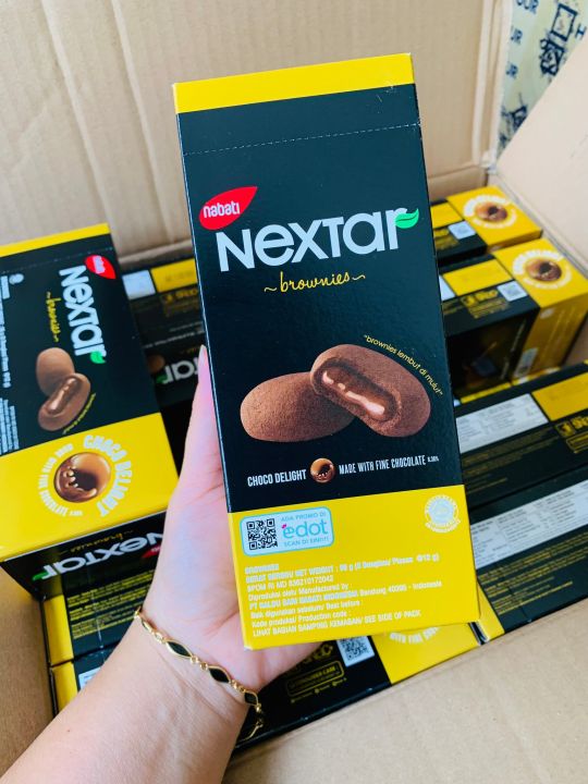 บราวนี่เน็กตร้า-nextar-brownies-บราวนี่คุกกี้-สอดไส้ช็อคโกแลต