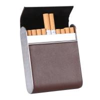 ☫ 20pcs New Multi Choice Cigarette Case Outdoor Cigarette Storage Pouches Capacity Cigarette Box Metal Cigarette Bag Tobacco Gift