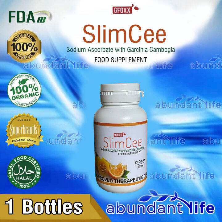 1Botlle Slim Cee Sodium Ascorbic with Garcinia Cambogia by GFOXX ...