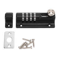 Combination Bolt Lock Black Combination Lock for Window Cabinet Door File Furniture