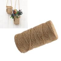 100 Yards Cords Ropes Natural Dry Twine Cord Jute Twine Rope Thread For DIY Decor Toy Crafts Parts 2mm hemp General Craft