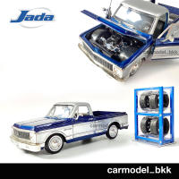 โมเดลรถกะบะเหล็ก Model Car : Jada โมเดลรถ Chevrolet Cheyenne Pick up with Extra Wheels ขนาด 1:24 โมเดลพร้อมชุดล้ออะไหล่ ฐานตั้งโชว์ล้อ รถคอลเลกชัน Diecast Model car.. Car Model BKK