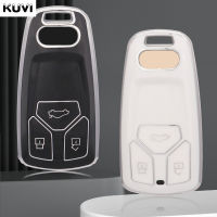 แฟชั่น TPU รถ Remote Key Case สำหรับ Audi A4 B9 A5 A6 8S 8W Q5 4M S4 S5 S7 TT TTS TFSI RS Protector Fob Keyless