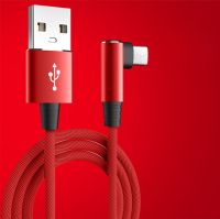 สายชาร์จเร็ว5A ชนิด C USB สายเคเบิ้ล C สายเคเบิลพันข้อศอก90องศาสำหรับเกมสำหรับ Xiaomi Redmi POCO Honor ที่ชาร์จแบตเตอรี่โทรศัพท์สายเคเบิลแปลง Usb