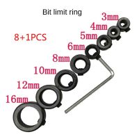9ชิ้น3-16มิลลิเมตรงานไม้เจาะบิต L Ocator ความลึก S แหวนปก L Ocator เจาะบิต L Ocator ไม้สว่านด้วยประแจหกเหลี่ยม