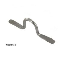 NooNRoo Curve Hook Fishing Tackle Guide Fishing Rod parts repair HOOK 5 20pcs Black/Silver/Grey color