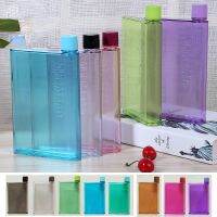 Paper Cup Bottle Flat Water Bottle Notebook Bottle ECO Friendly Free Clear Portable Book Drink Water Bottle