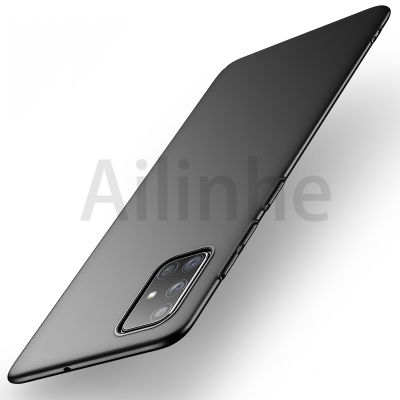 เคสโทรศัพท์กันกระแทกสำหรับ Samsung Galaxy A21s A50 A71 A52 A72 5G บางเฉียบยากเคสโทรศัพท์เคลือบ PC