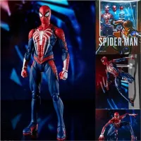 ภาพอนิเมะสไปเดอร์แมนขนาด15ซม. Peter Parker เกม PS4หุ่นพีวีซีชุดรูปปั้นแอ็คชั่นตุ๊กตาโมเดลของเล่นสำหรับเป็นของขวัญเด็ก